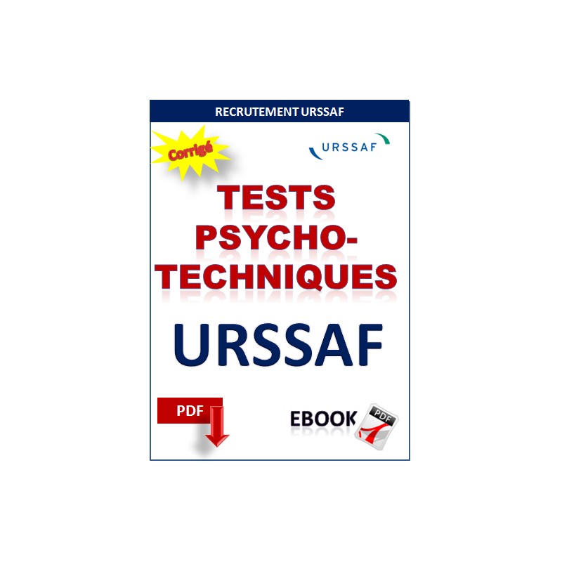 Tests Psychotechniques Recrutement De L Urssaf