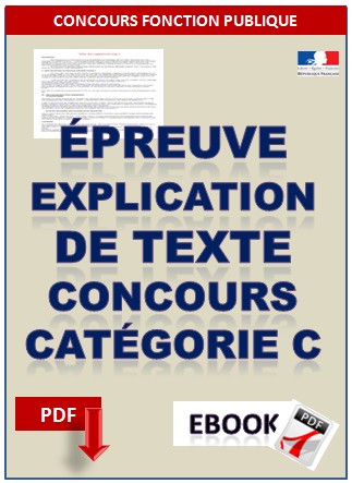 Epreuve De Francais Aux Concours De Categorie C